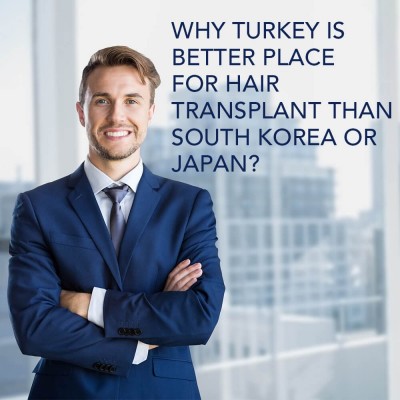 Why Turkey is Better Place For Hair Transplant Than South Korea or Japan?